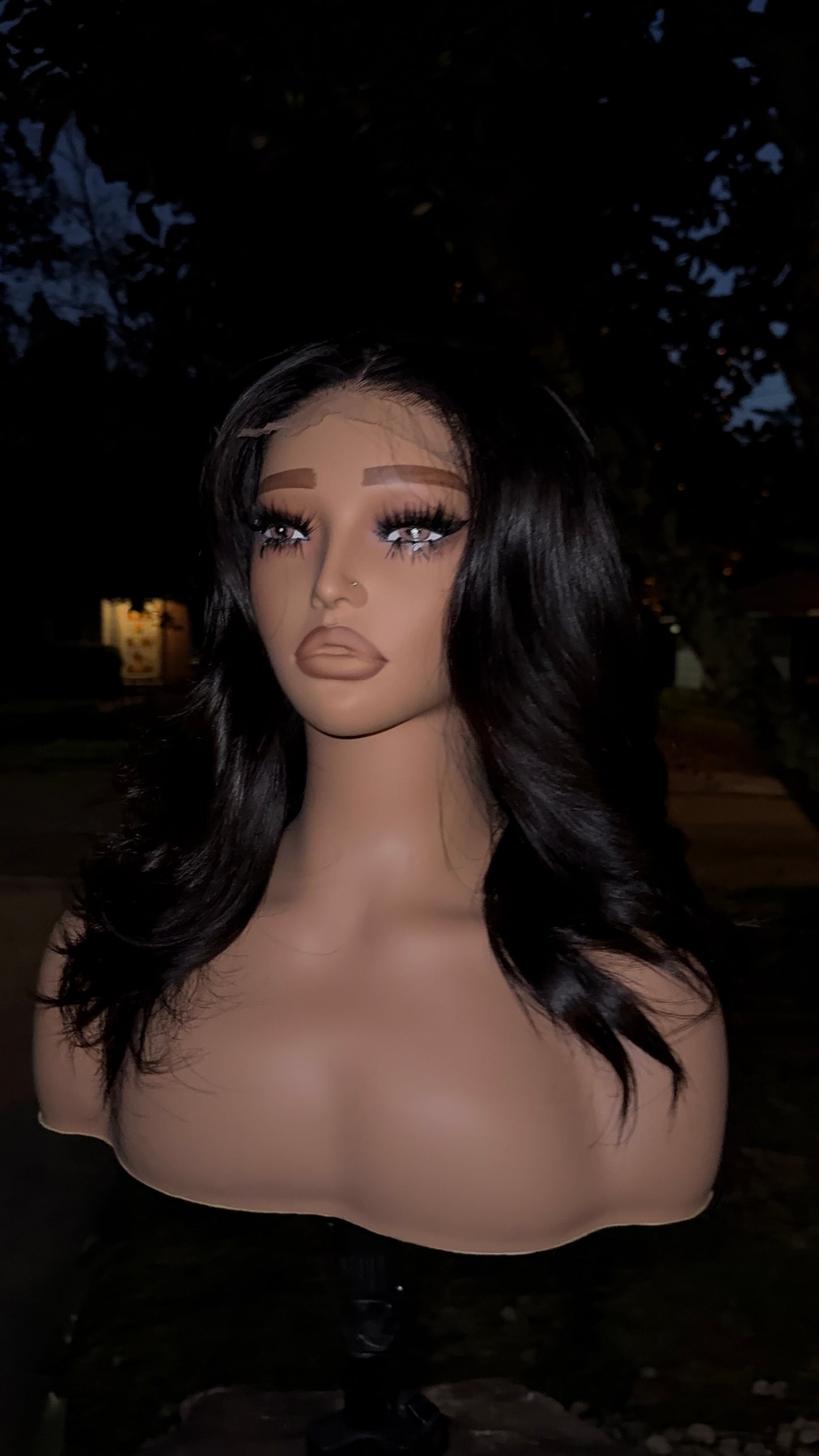 Premium Virgin 12” Straight Unit + HD Closure