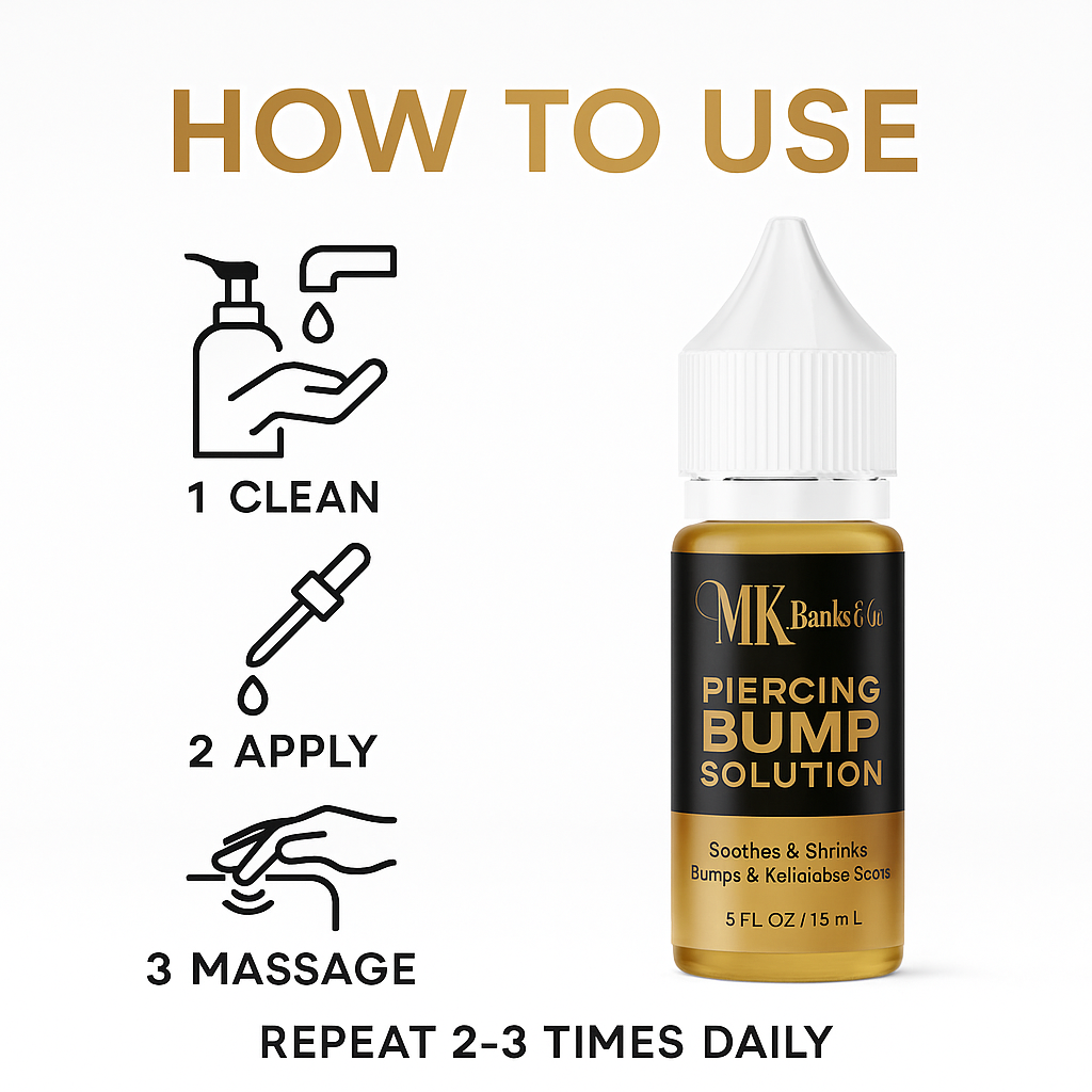 Piercing Bump Solution