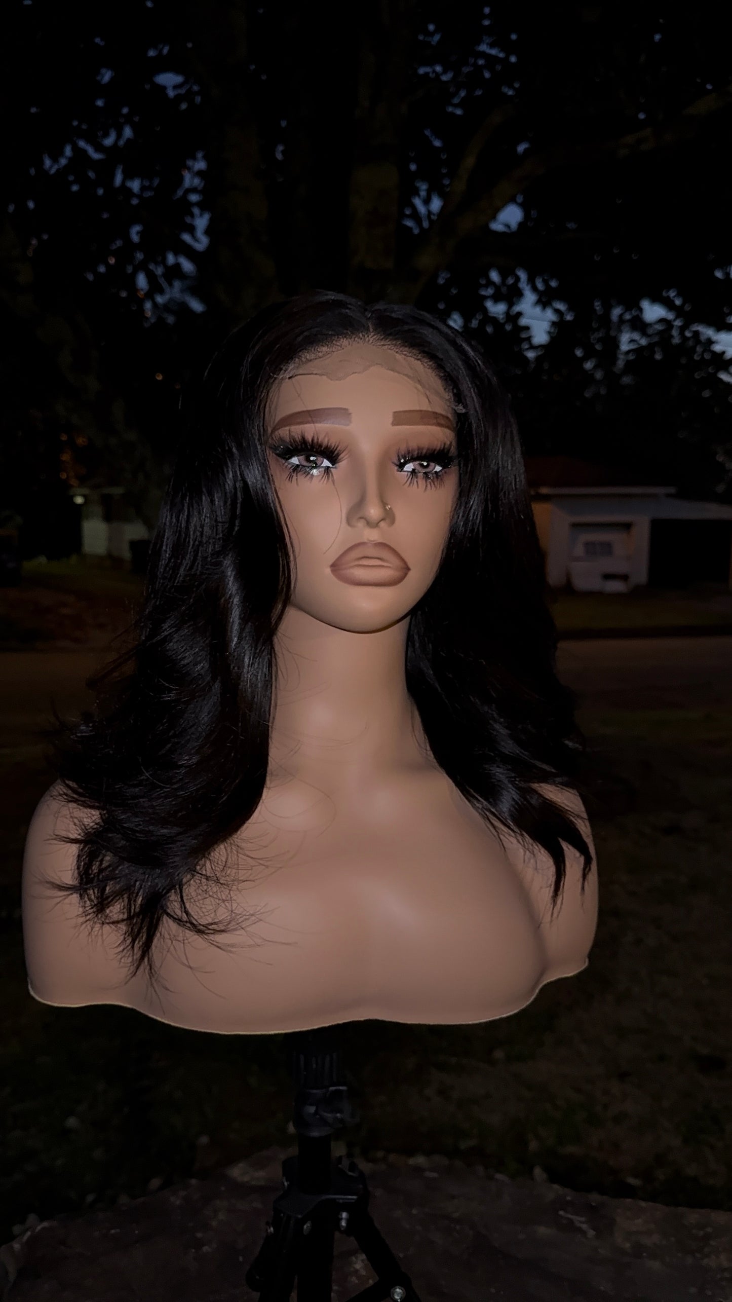 Premium Virgin 12” Straight Unit + HD Closure