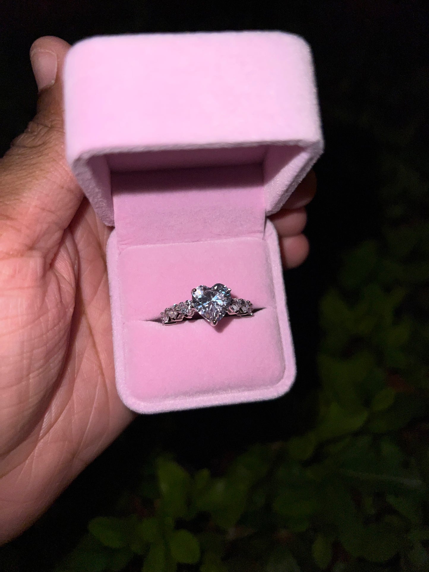 Ice’d Out Heart Ring