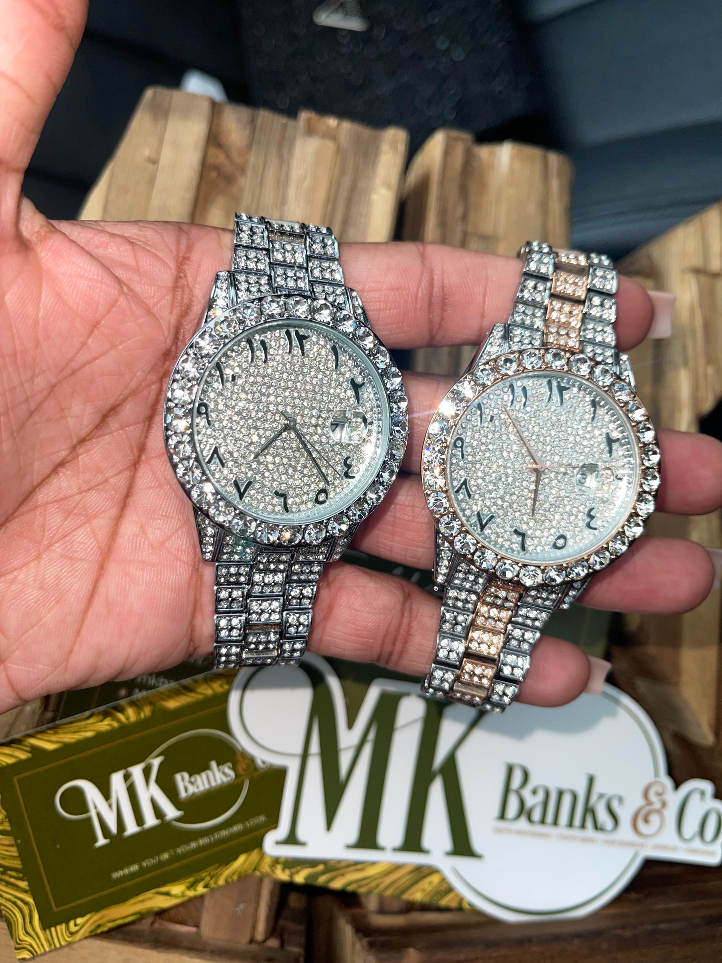 Ice'd Out Bustdown Watch