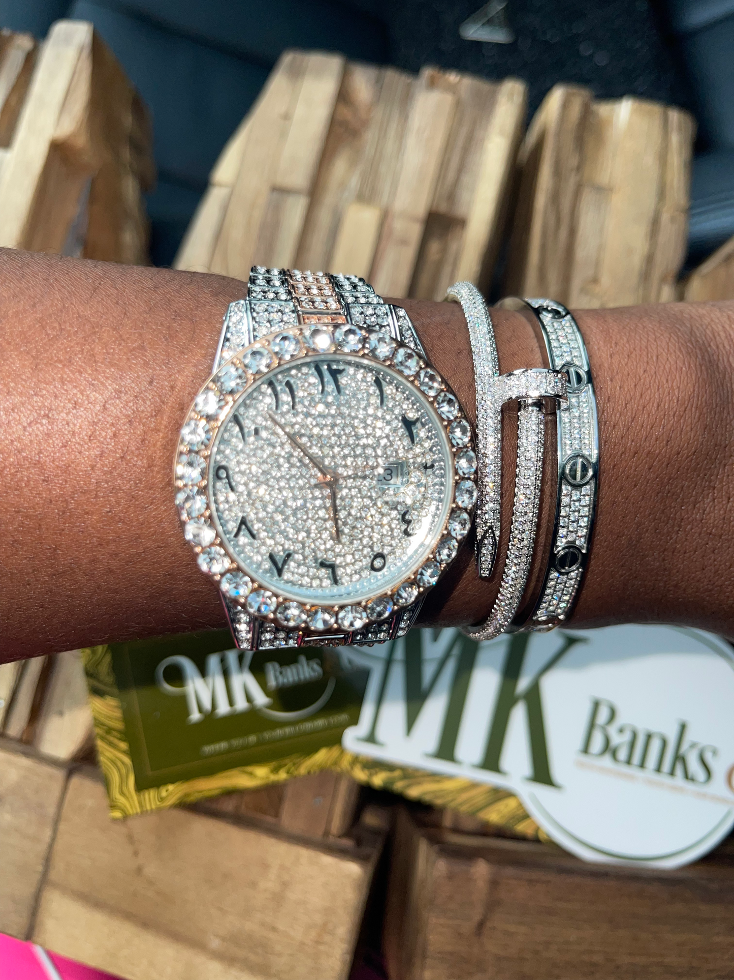 Ice'd Out Bustdown Watch