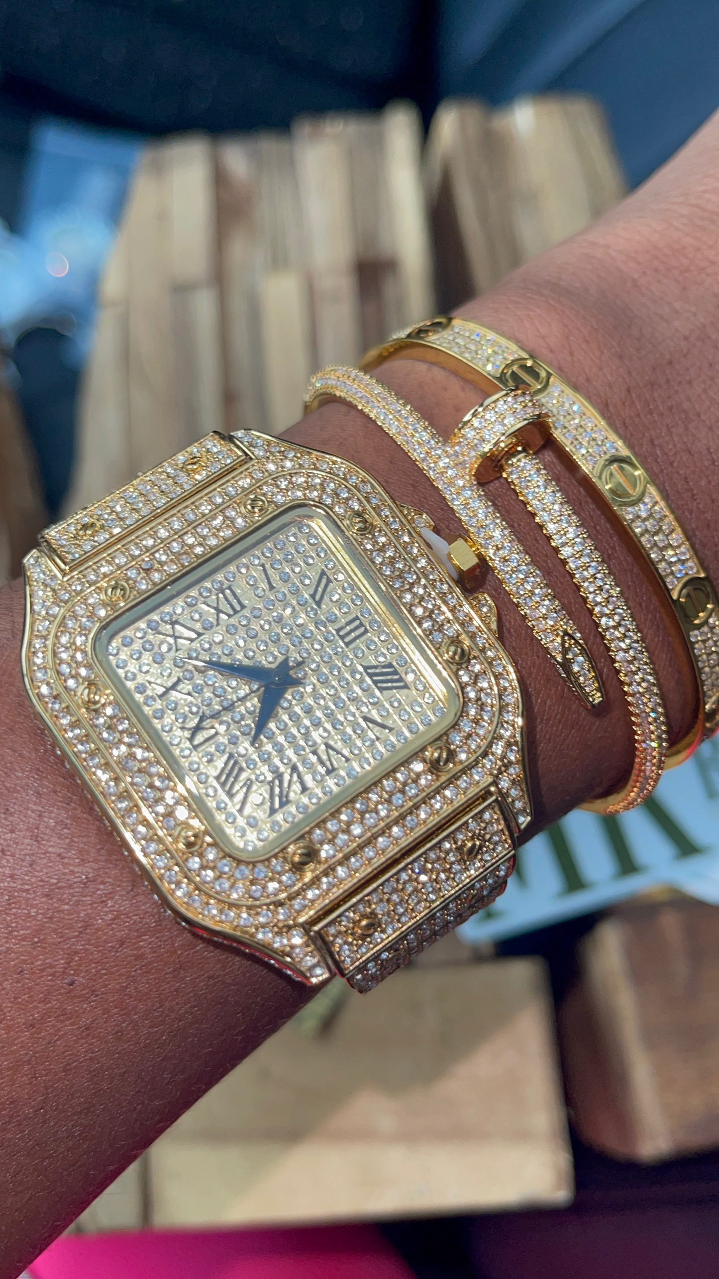 Exotic SquareFace Watch