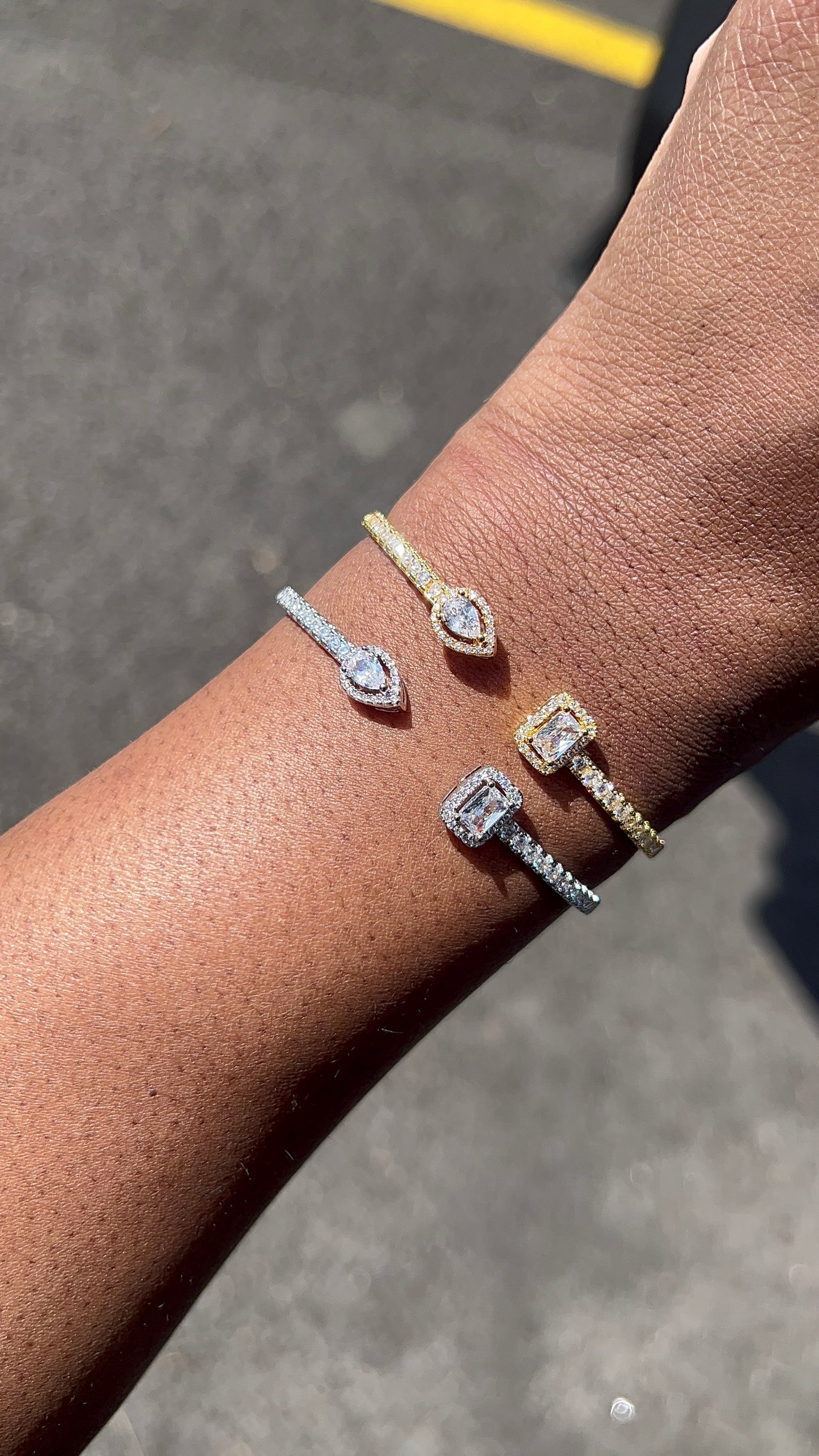 Dainty Jeweled Bracelet