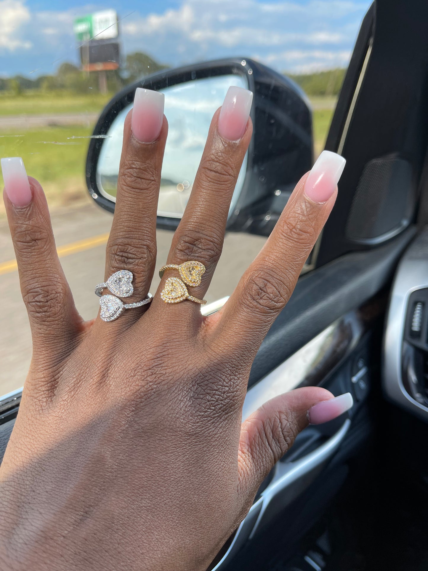 Icy Heart Ring