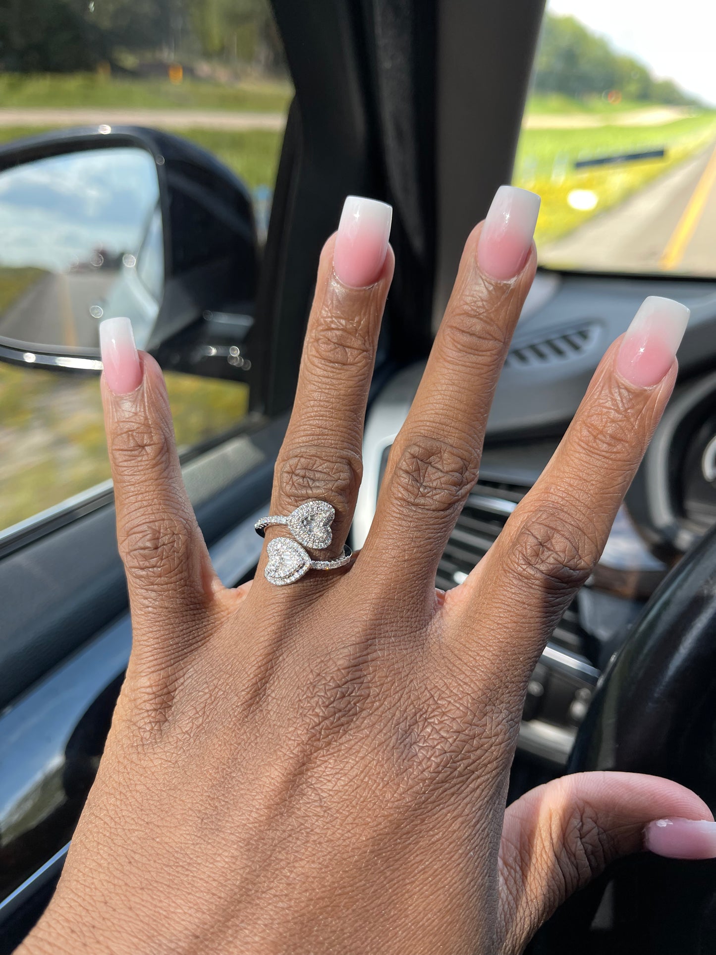 Icy Heart Ring