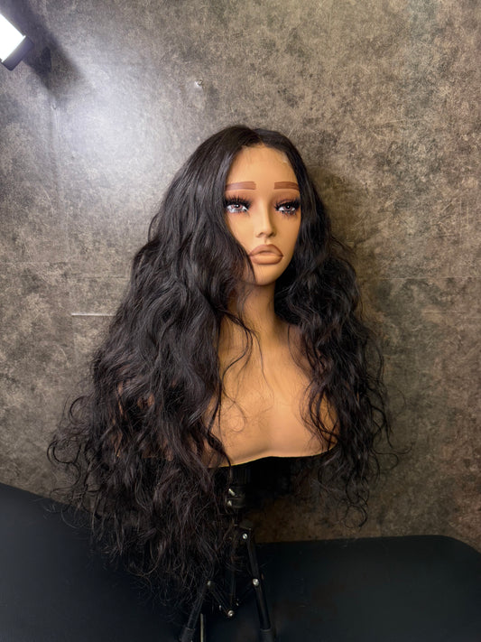 Premium Virgin 24” Body Wave Unit + 2x6 HD Closure