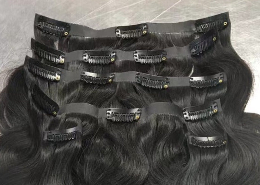 Premium Virgin Seamless Clip Ins