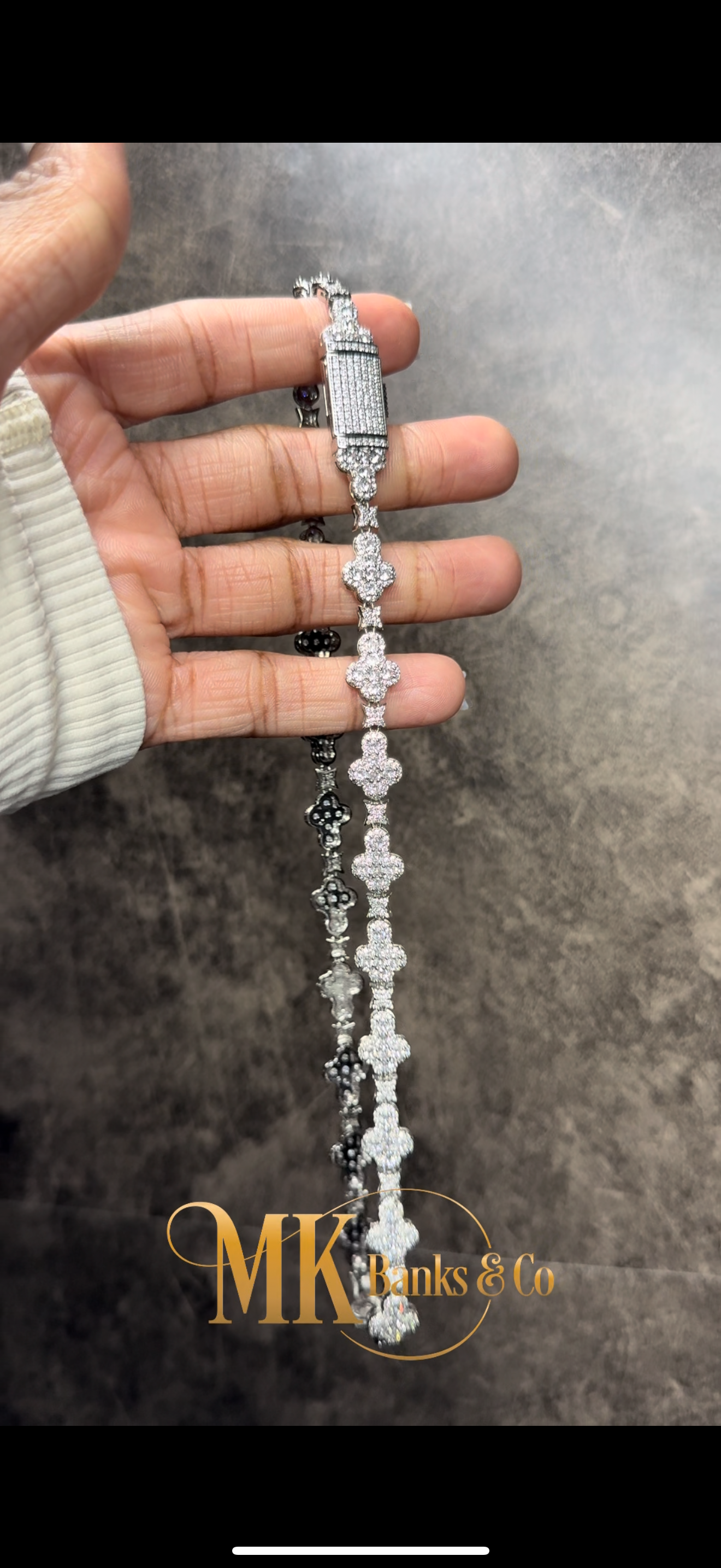 Icy Cross Necklace