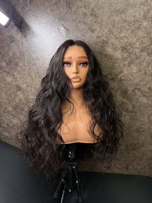 Premium Virgin 18” Body Wave Unit + 5x5 HD Closure
