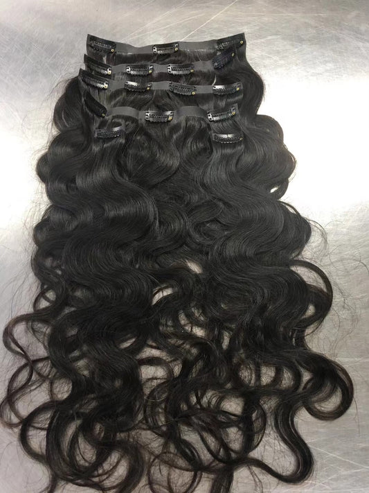 Premium Virgin Seamless Clip Ins