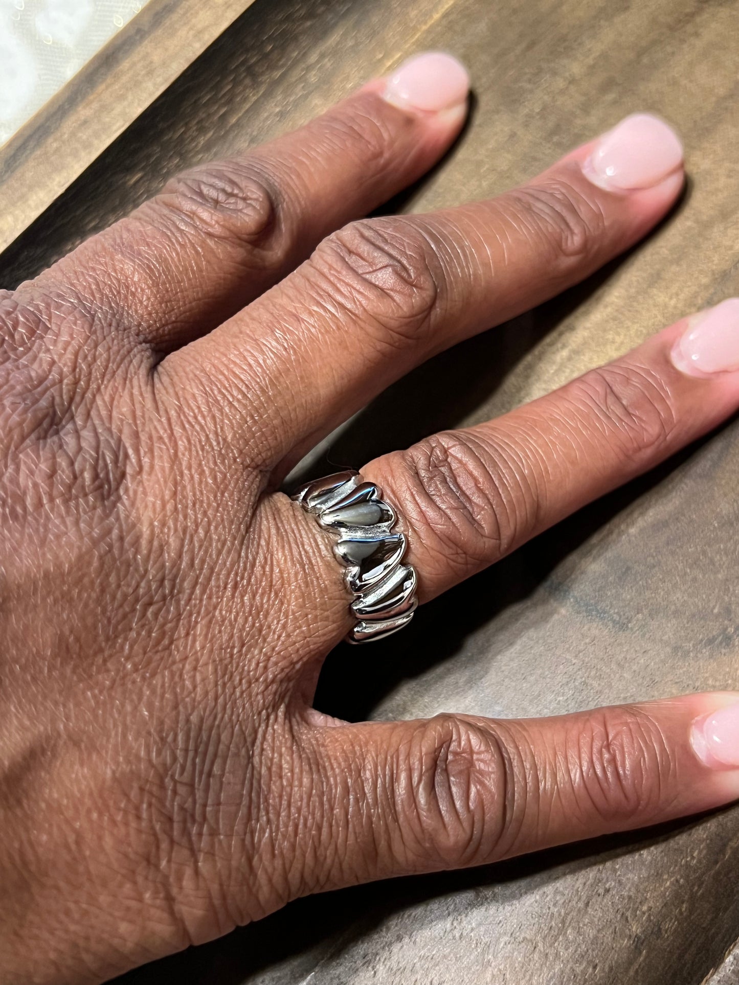 Chunky Heart Ring
