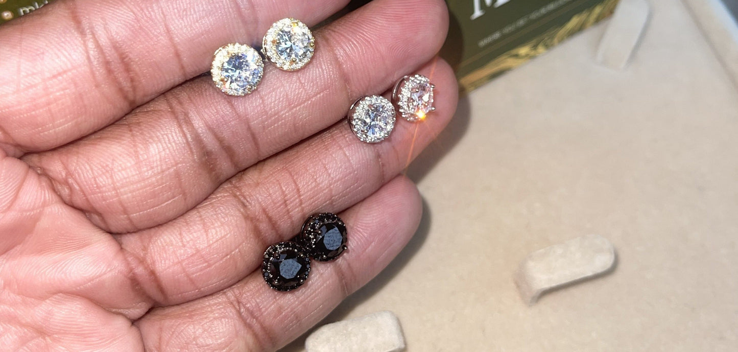 Icy Bustdown Earrings