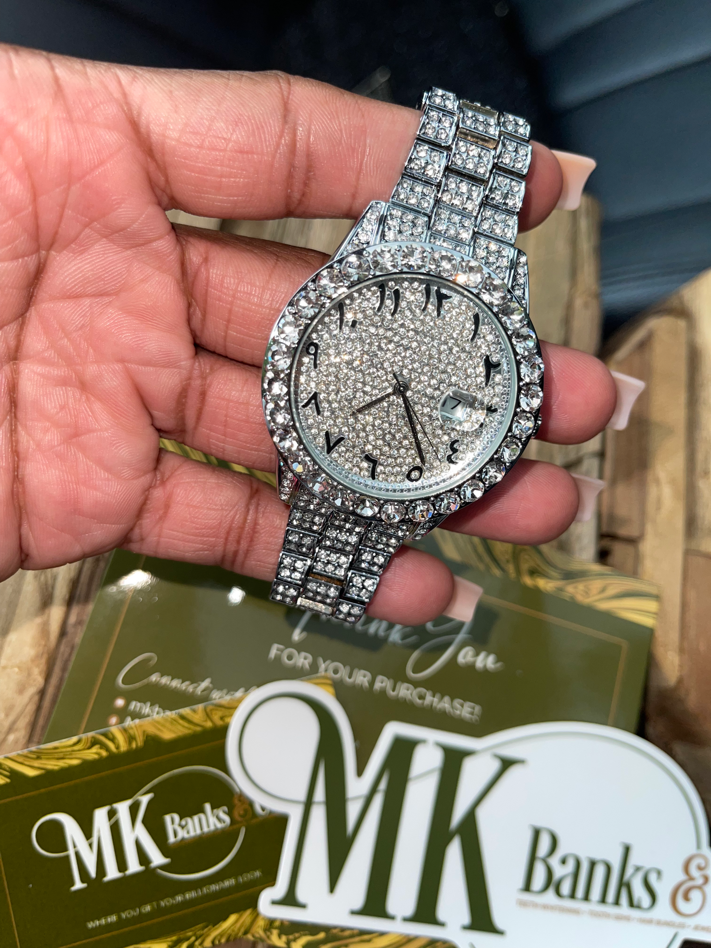 Ice'd Out Bustdown Watch