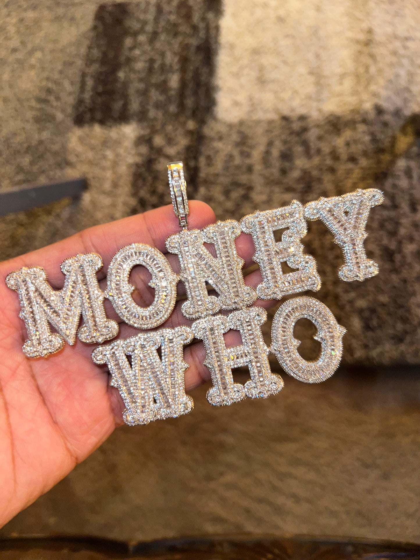 Frosted Custom Necklace