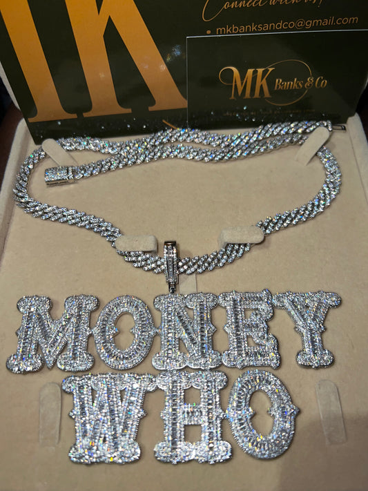 Frosted Custom Necklace