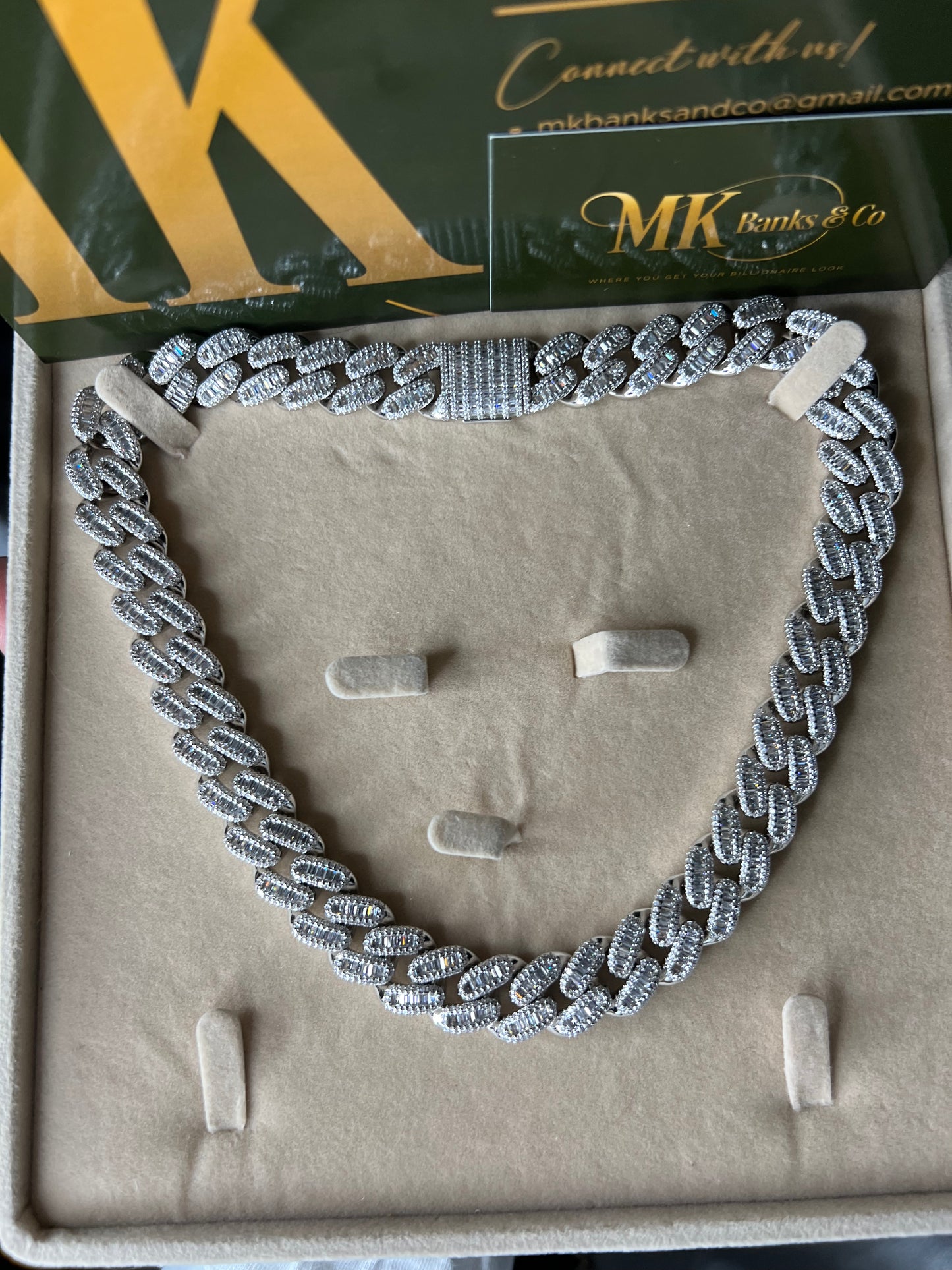 Diamond Cuban Link Necklace (12mm)